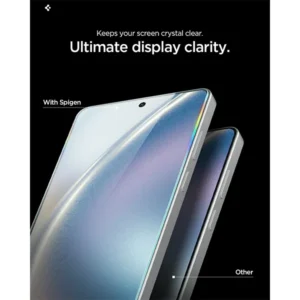 Spigen Galaxy S26 Ultra GLAS.tR EZ Fit Pro Screen Protector - 2 Pack