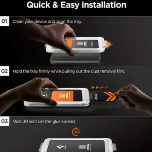 Spigen Galaxy S26 Ultra GLAS.tR EZ Fit Pro Screen Protector - 2 Pack
