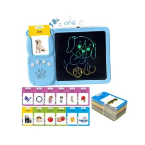 Talking Flash Cards with LCD Writing Tablet for Kids