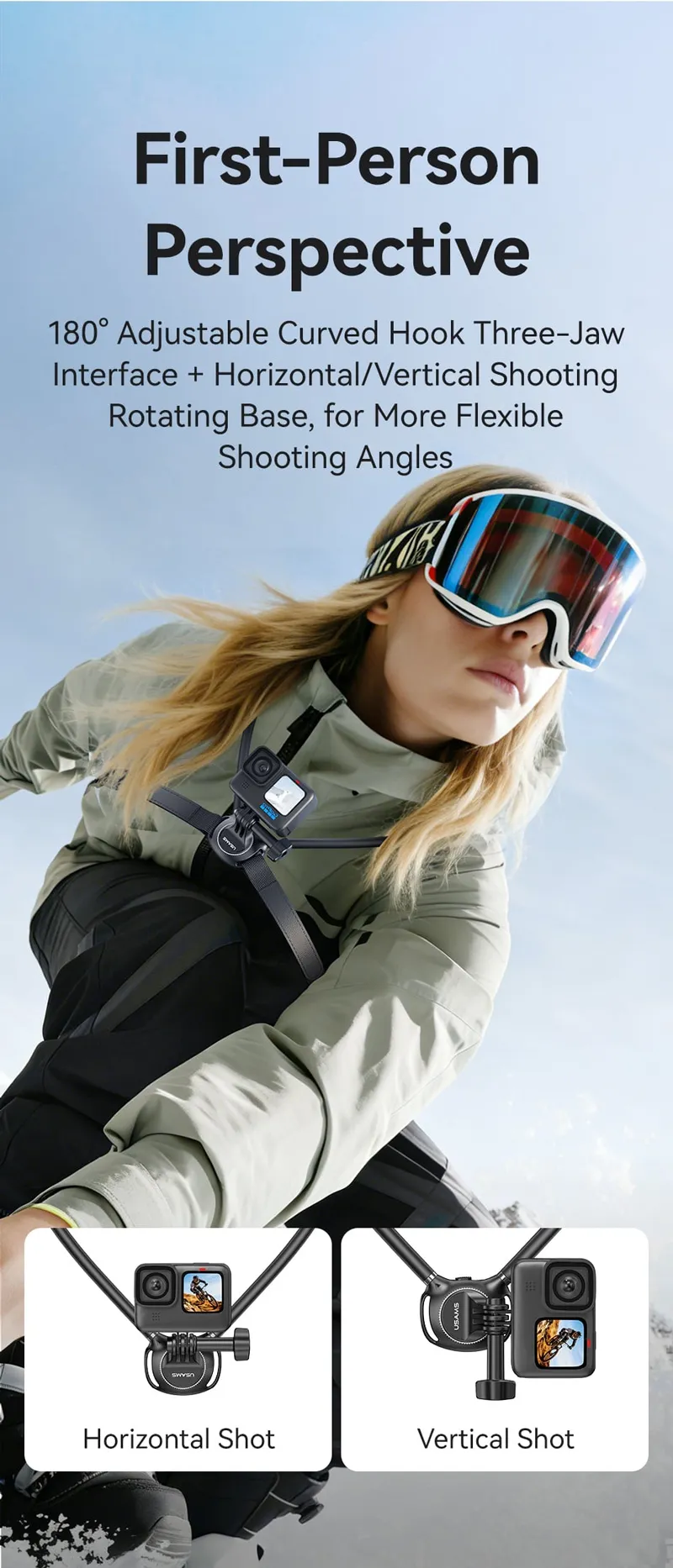 Usams JOY01 Neck Mount Camera Holder
