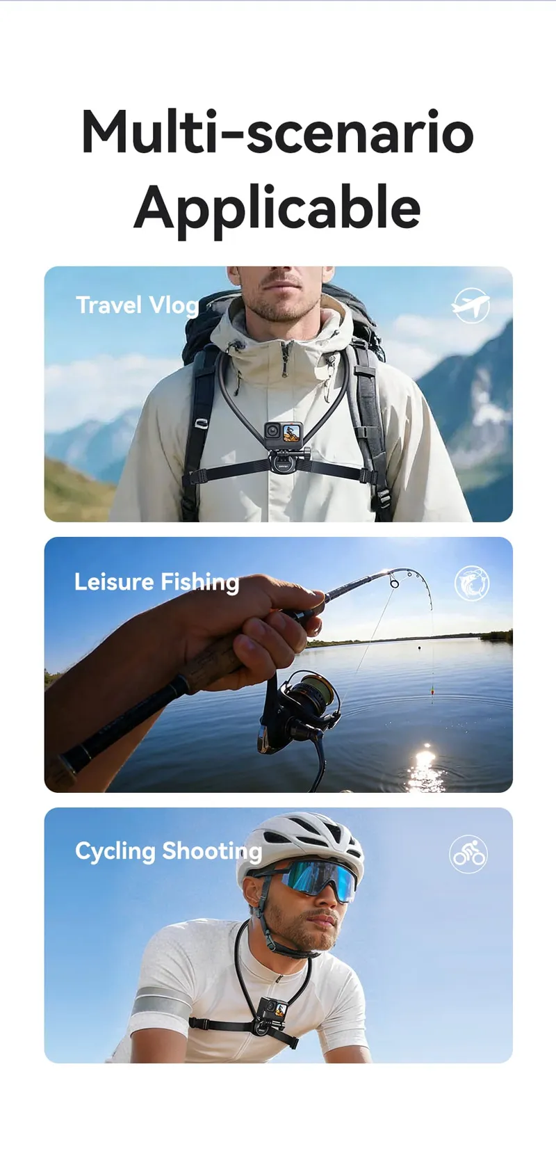 Usams JOY01 Neck Mount Camera Holder