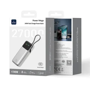 WiWU PM201 Power Mega 240W Fast Charge 27000mAh Power Bank