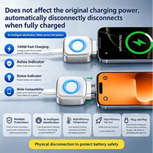 X01 Full Charge Separator – Type-C Auto Power Cut-Off Charging Protector