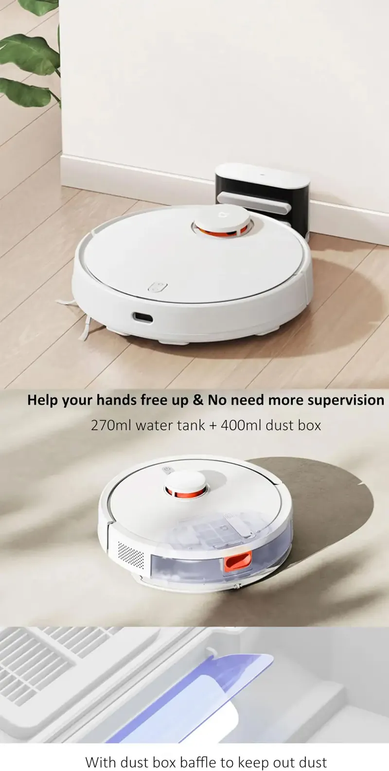 XIAOMI MIJIA Robot Vacuum Mop 3C