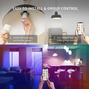 Yeelight Colour Smart Bulb W3 (E26)