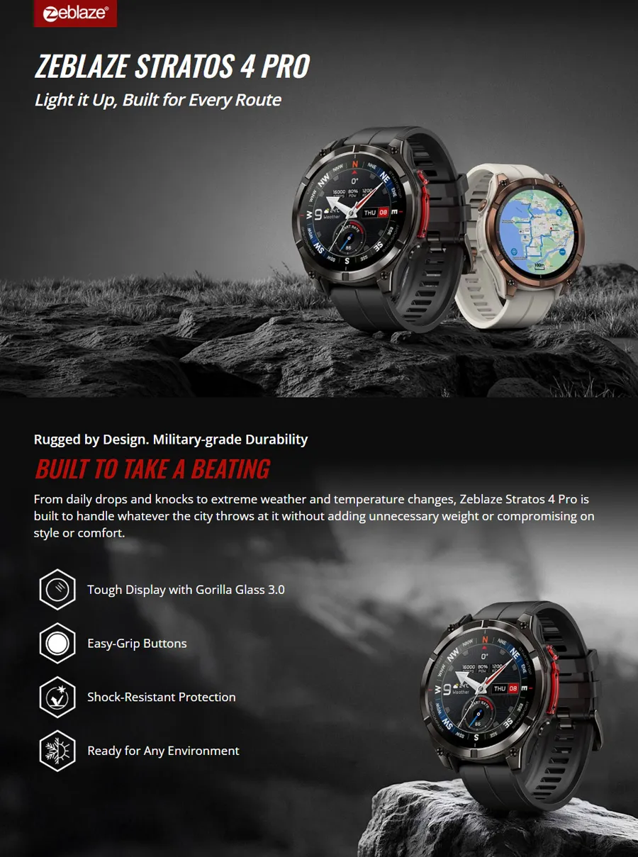 Zeblaze Stratos 4 Pro