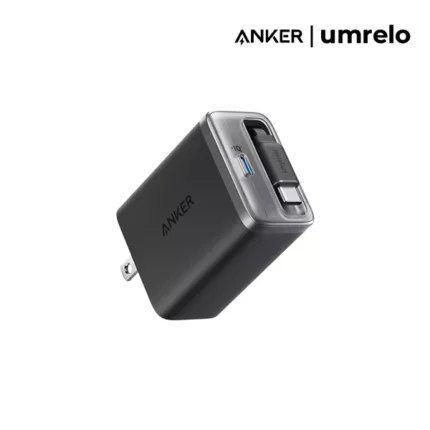 Anker Nano 35W Charger with Built-In Retractable USB-C Cable
