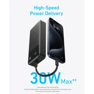 Anker Powercore 20000mAh 30W Power Bank with Digital Display