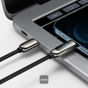 Baseus PD 20W USB-C to Lightning Cable with LED Display - Image 4