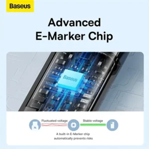 Baseus Tungsten Gold 240W Type-C to Type-C Fast Charging Data Cable - Image 5