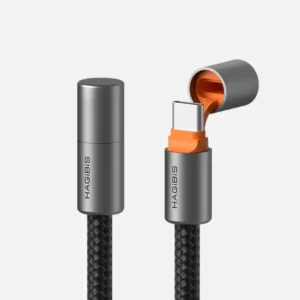 Hagibis 240W USB-C to USB-C Fast Charging Data Cable with Protective Cap