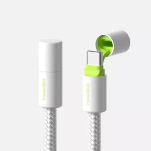 Hagibis 240W USB-C to USB-C Fast Charging Data Cable with Protective Cap