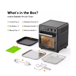 Oraimo BakeAir Pro 8-in-1 20L Large Capacity Air Fryer Oven