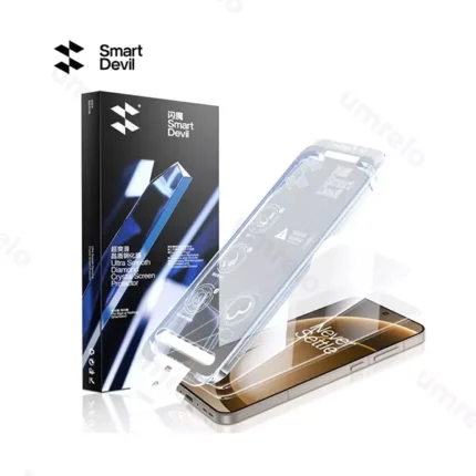 SmartDevil OnePlus 15 Borderless Ultra Smooth Screen Protector with installation Kit
