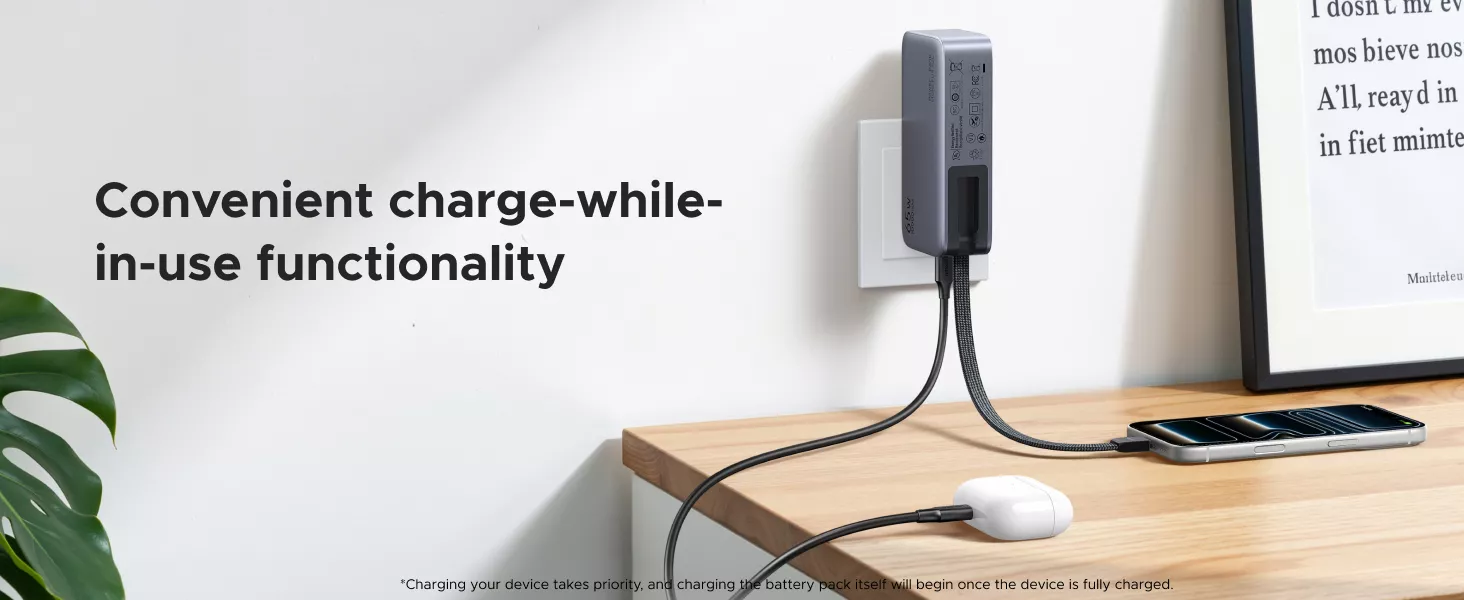 UGREEN PB512 3-in-1 10000mAh 65W Power Bank
