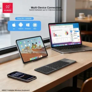 XUNDD KB007 Foldable Wireless Keyboard