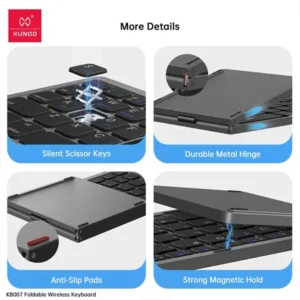 XUNDD KB007 Foldable Wireless Keyboard