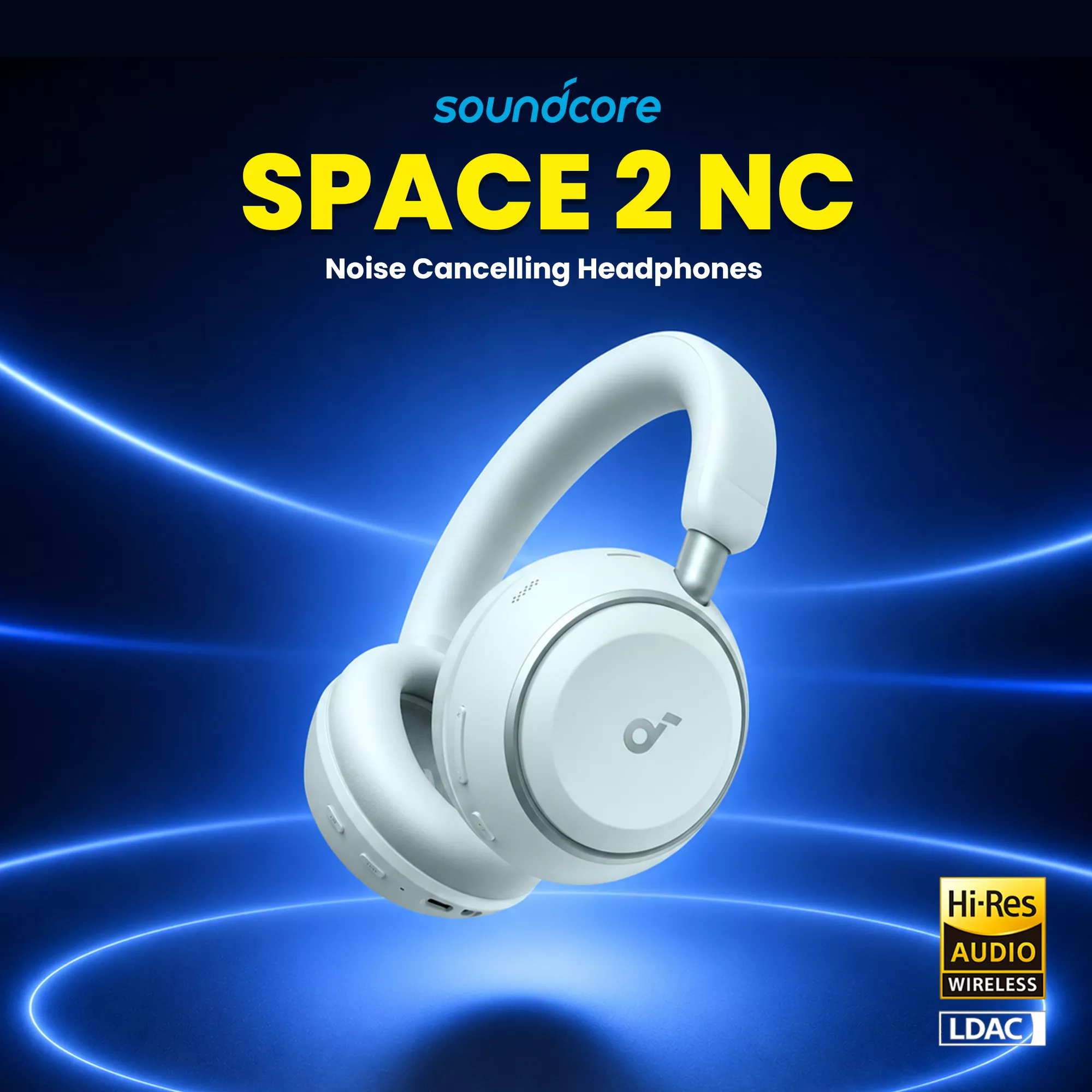 Anker Soundcore Space 2 NC Wireless Headphones