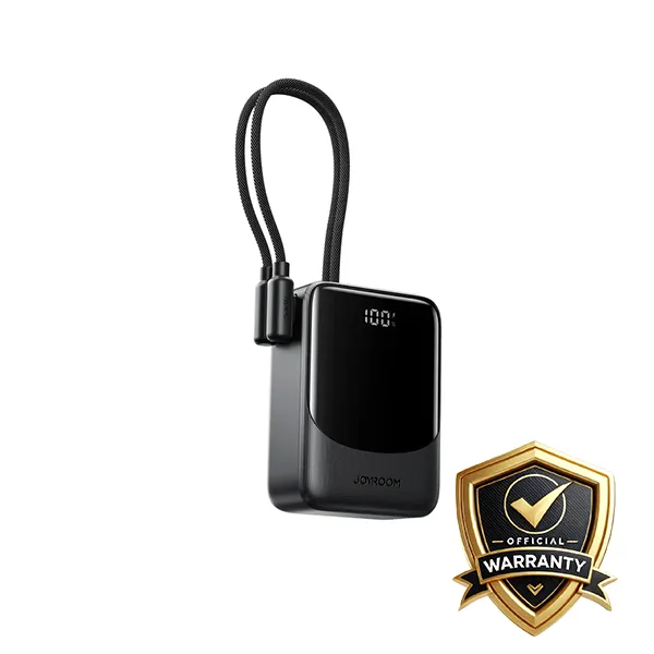 JOYROOM JR-PC1 10000mAh 22.5W Mini Power Bank with Built-in Cables (1) JOYROOM JR-PC1 10000mAh 22.5W Mini Power Bank with Built-in Cables