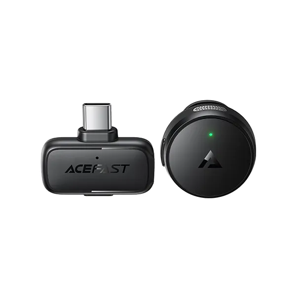 Acefast R7 Wireless Lavalier Microphone (4) Acefast R7 Wireless Lavalier Microphone