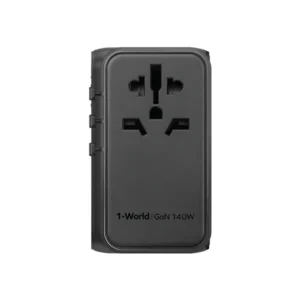 Momax 1-World Universal 4-Port Travel GaN Charger 140W + USB-C Cable