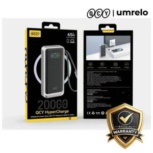 QCY HyperCharge PB20E 20000mAh 65W Power Bank