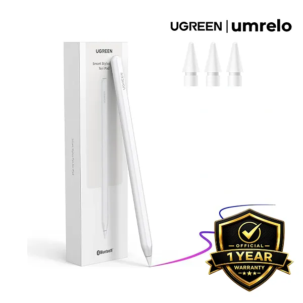 UGREEN LP653 Smart Stylus Pen for iPad with Magnetic Wireless Charging (15911) UGREEN LP653 Smart Stylus Pen for iPad with Magnetic Wireless Charging (15910)