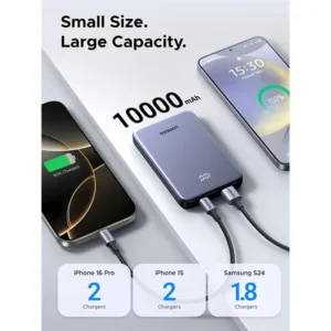 UGREEN PB507 10000mAh 22.5W Two-way Fast Charging Power Bank (75131B)
