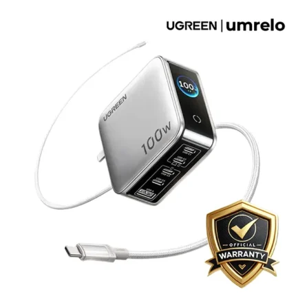 UGREEN X773 100W 5-Port GaN Fast Charger with Smart Display