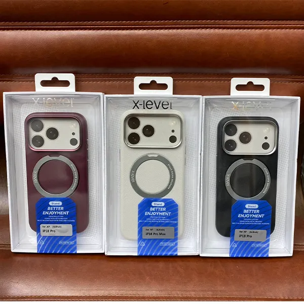 X-Level-iPnone-18-Pro---18-Pro-Max-Better-Enjoyment-PU-Leather-Magnetic-Kickstand-Case-1 X-Level iPnone 18 Pro / 18 Pro Max Better Enjoyment PU Leather Magnetic Kickstand Case