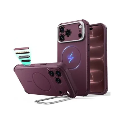 ESR Cyber Tough Magnetic Case with Camera Control and Flex Stand for iPhone 18 Pro / 18 Pro Max