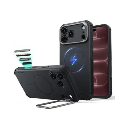 ESR Cyber Tough Magnetic Case with Camera Control and Flex Stand for iPhone 18 Pro / 18 Pro Max