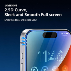 JOYROOM iPhone 18 Pro / 18 Pro Max 2.5D HD Tempered Glass Screen Protector
