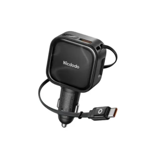 Mcdodo CC-8670 FreeGo Pro 93W LED Display Car Charger With Build in Retractable Cable