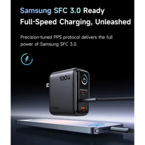 Mcdodo CH-6130 Gana Ultra 100W 2C1A Smart Charger with TFT Display - Image 2
