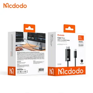 Mcdodo Cab Flow USB-C to HDMI Cable with 4K 60Hz Resolution 2M (CA-7900)