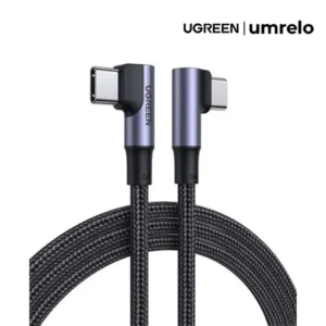 UGREEN US335 Right Angle 100W Type-C to Type-C Cable