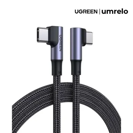 UGREEN US335 Right Angle 100W Type-C to Type-C Cable