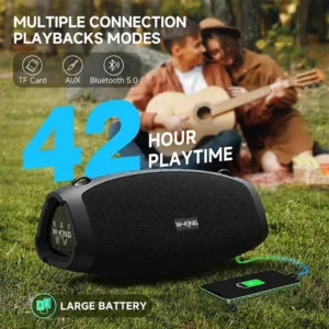 W-KING X10 70W RMS Portable Outdoor Bluetooth Speaker with Powerful Bass